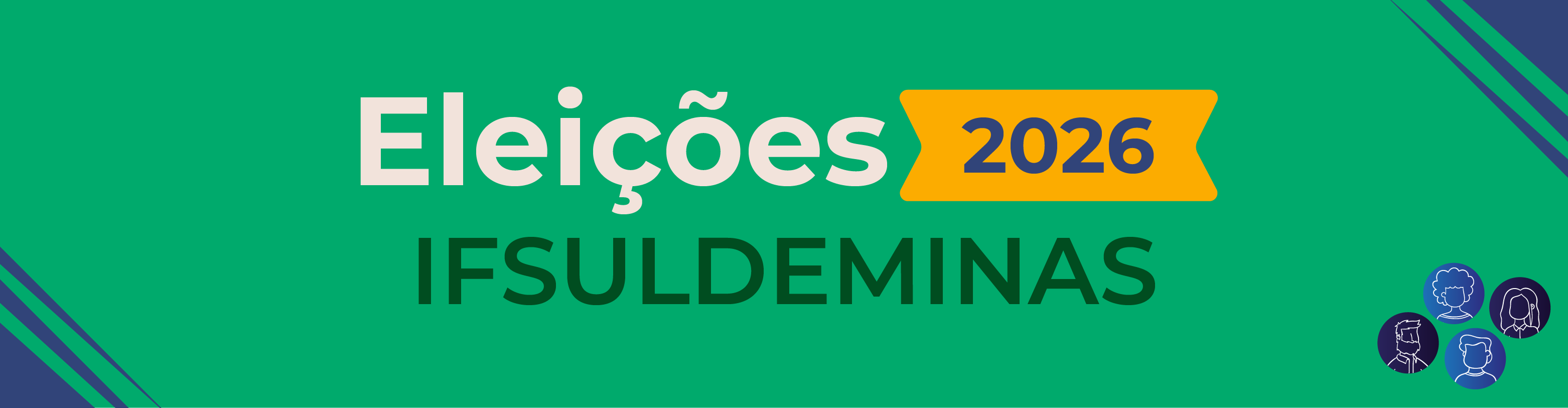  Eleição para reitor(a) e diretores(as) do IFSULDEMINAS