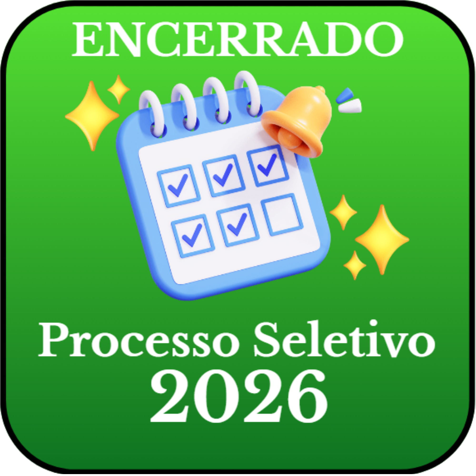 edital encerrado 2026