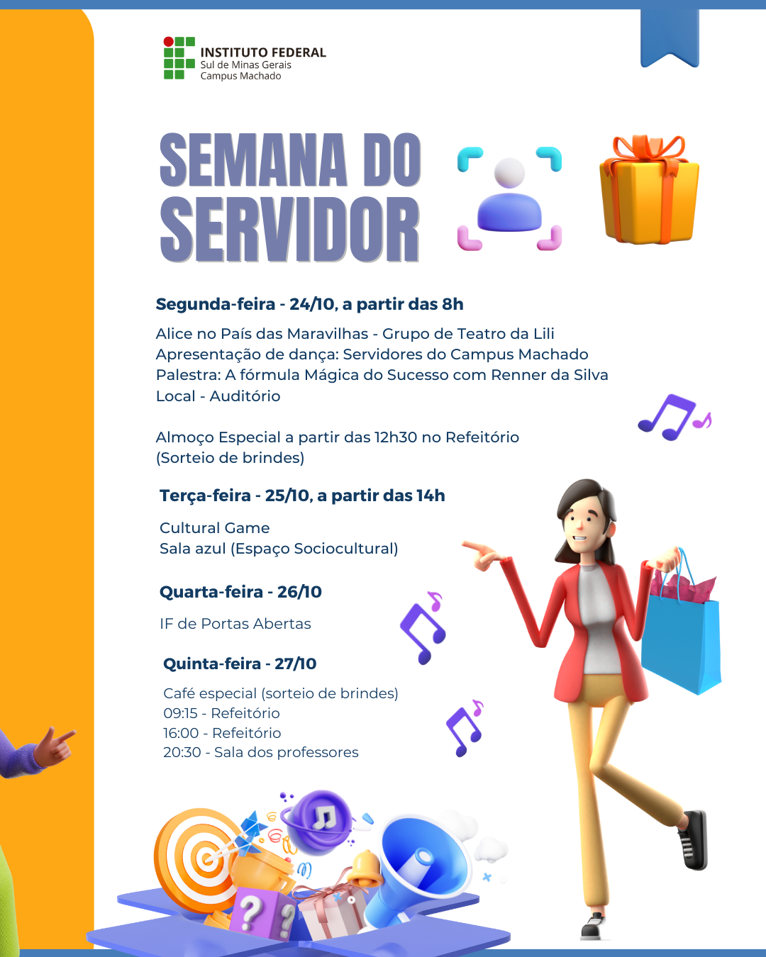 INSCRIÇÕES ABERTAS Inscreva-se já! De 26/10 até as 15h do dia 30