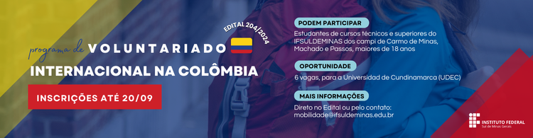 Voluntariado Internacional na Colômbia tem inscrições abertas até 20/09!