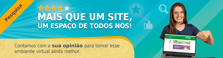 Participe da pesquisa de opinião sobre o site institucional do IFSULDEMINAS!