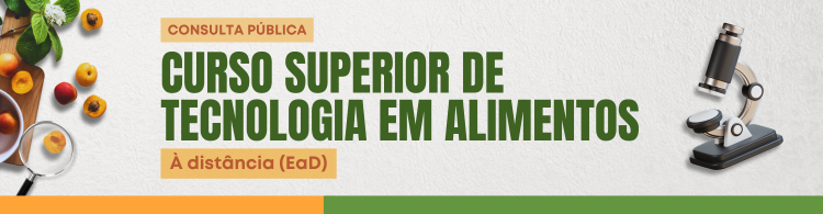Participe da consulta à Comunidade Externa para a abertura do curso superior!