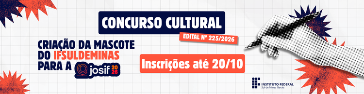  CONCURSO CULTURAL PARA ESCOLHA DA MASCOTE DA PRÓ-REITORIA DE PESQUISA, PÓS-GRADUAÇÃO E INOVAÇÃO – IFSULDEMINAS 
