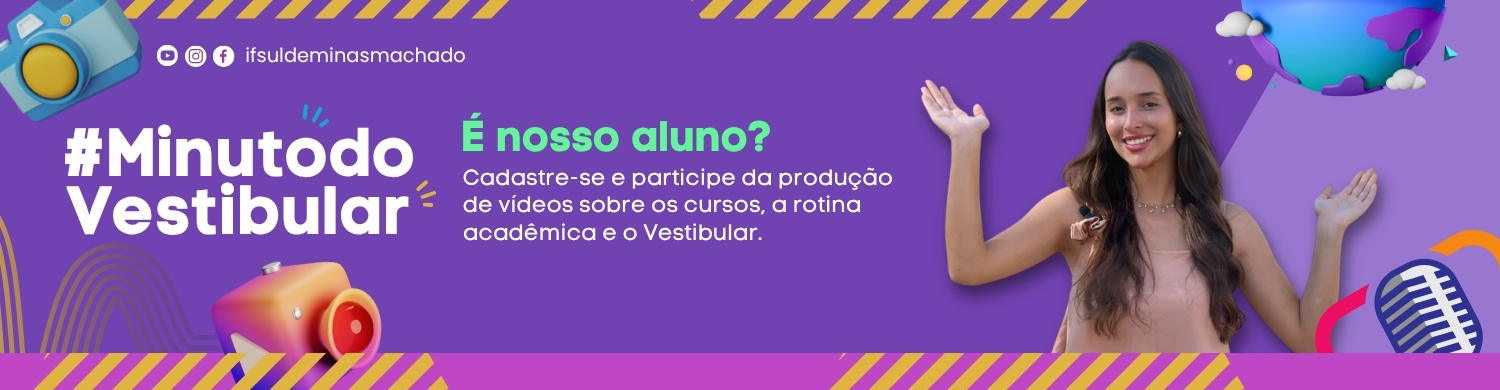 Quer participar das nossas divulgações?  #Minuto do Vestibular